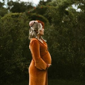 Baltic Born |  Velvet Maxi Dress | Sadie Ginger
